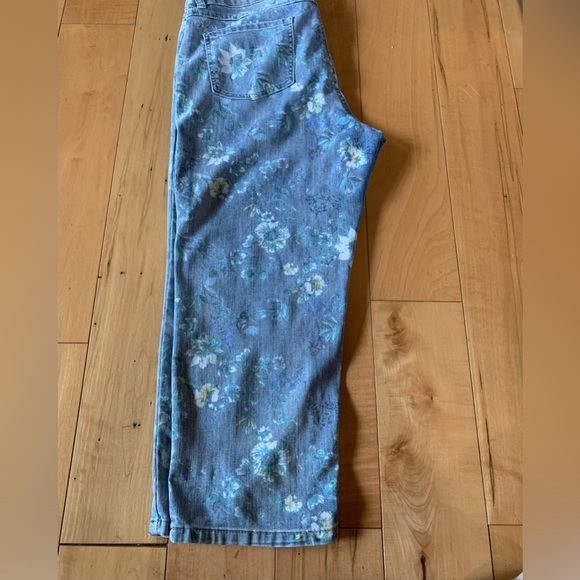 FDJ | French Dressing Cropped Jeans/Capris Sz10 Olivia style - Picture 2 of 12